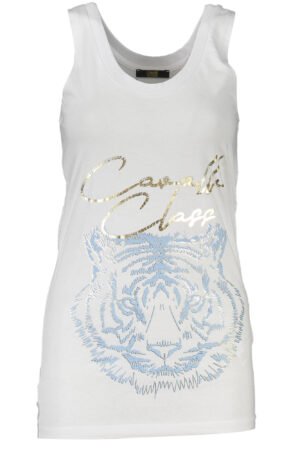 CAVALLI CLASS WOMEN'S TANK TOP WHITE