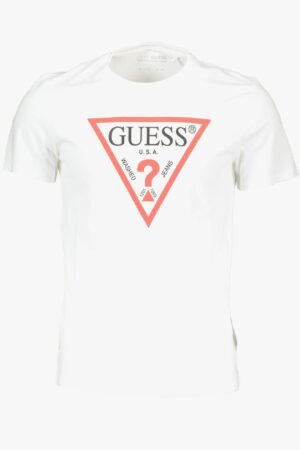 GUESS JEANS MAN SHORT SLEEVE T-SHIRT WHITE