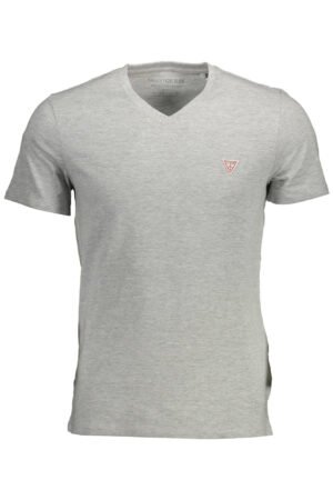 GUESS JEANS MEN'S SHORT SLEEVE T-SHIRT GRAY