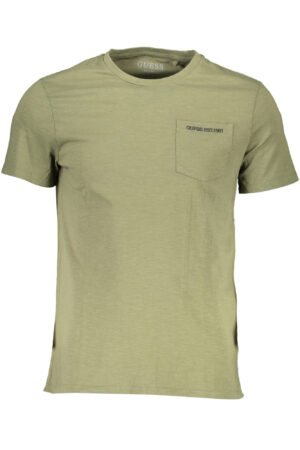 GUESS JEANS GREEN MAN SHORT SLEEVE T-SHIRT