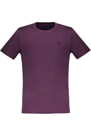 HARMONT & BLAINE MEN'S SHORT SLEEVE T-SHIRT PURPLE