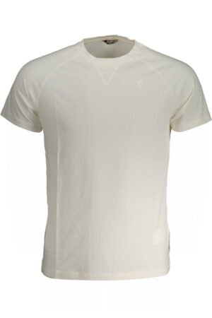K-WAY WHITE MEN'S SHORT SLEEVE T-SHIRT