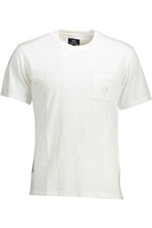 LA MARTINA WHITE MEN'S SHORT SLEEVE T-SHIRT