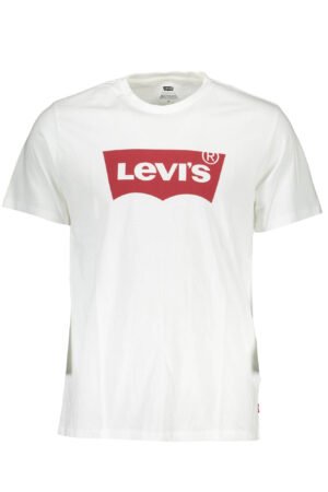 LEVI'S WHITE MEN'S SHORT SLEEVE T-SHIRT