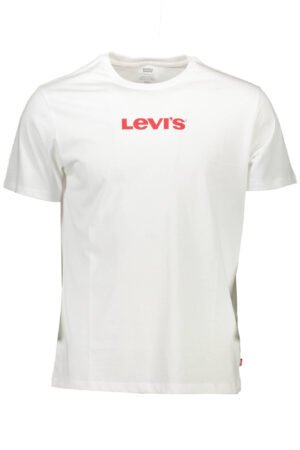 LEVI'S WHITE MEN'S SHORT SLEEVE T-SHIRT