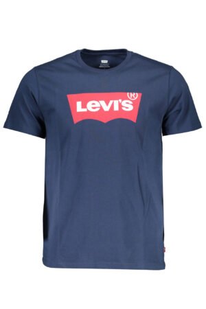 LEVI'S MEN'S BLUE SHORT SLEEVE T-SHIRT