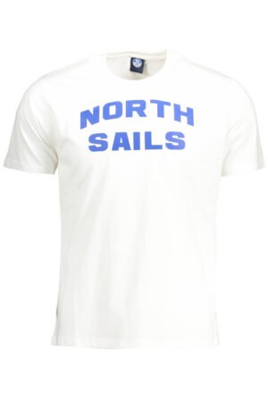 NORTH SAILS WHITE MEN'S SHORT SLEEVE T-SHIRT