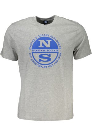 NORTH SAILS MEN'S SHORT SLEEVED T-SHIRT GRAY