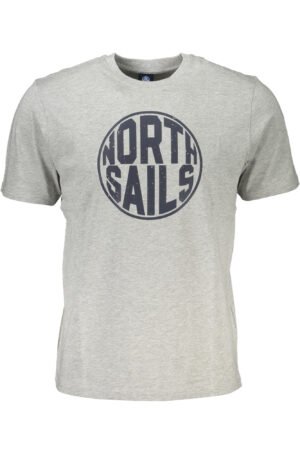 NORTH SAILS MEN'S SHORT SLEEVED T-SHIRT GRAY