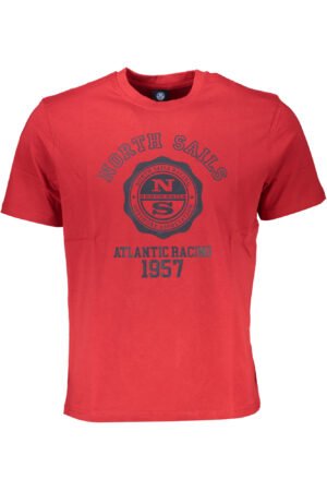 NORTH SAILS MEN'S SHORT SLEEVE T-SHIRT RED