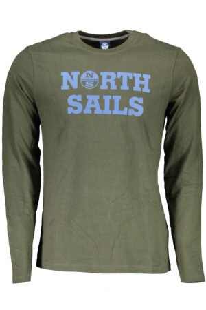 NORTH SAILS T-SHIRT LONG SLEEVE MAN GREEN
