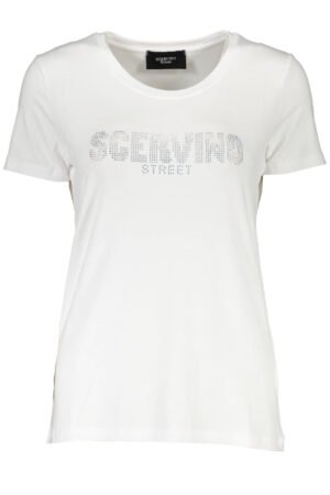 SCERVINO STREET WOMEN'S SHORT SLEEVE T-SHIRT WHITE