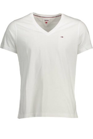 TOMMY HILFIGER MEN'S SHORT SLEEVE T-SHIRT WHITE