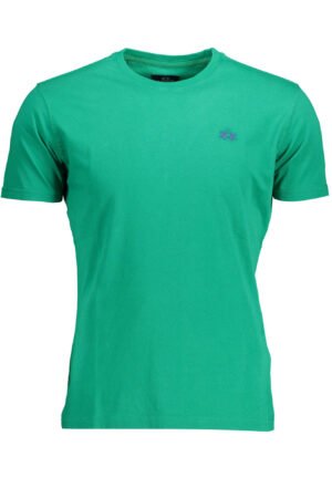 LA MARTINA MEN'S SHORT SLEEVE T-SHIRT GREEN
