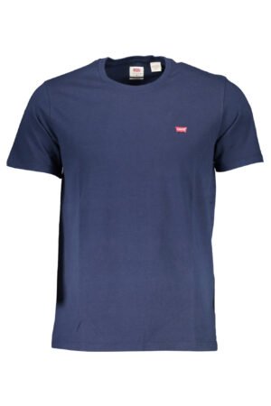 LEVI'S MEN'S BLUE SHORT SLEEVE T-SHIRT